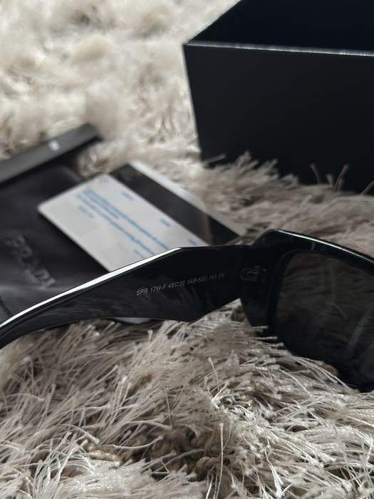 Ochelari de soare Prada negri - Nou, cu cutie