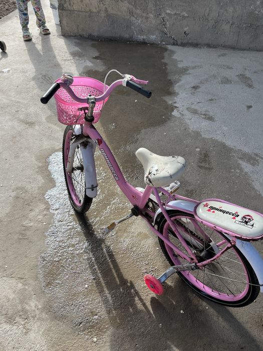 Детский велосипед «Принцесса» (розовый)