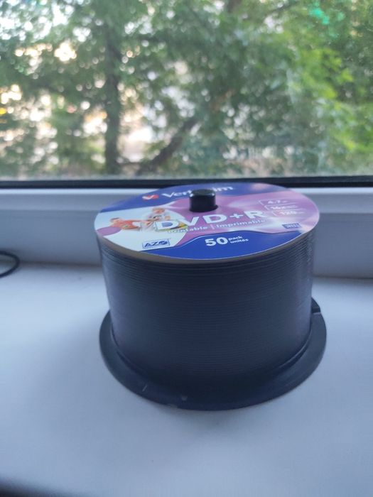 Новые диски DVD+R