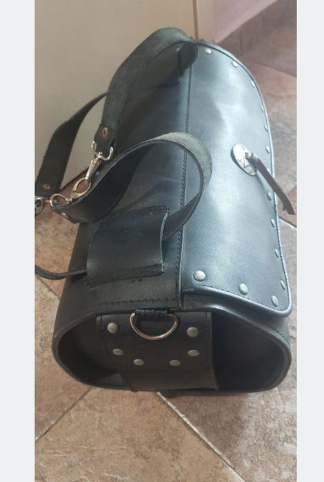 Чанта за мотор кожена