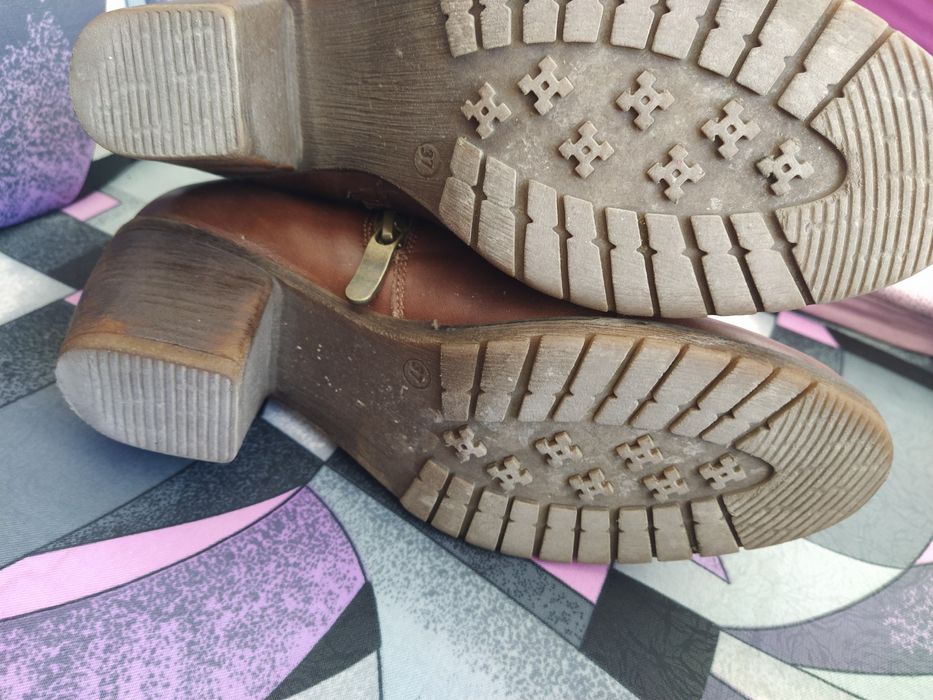 37 номер,естествена кожа боти Грация стил