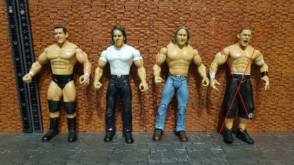 WWE RAW фигури кечисти