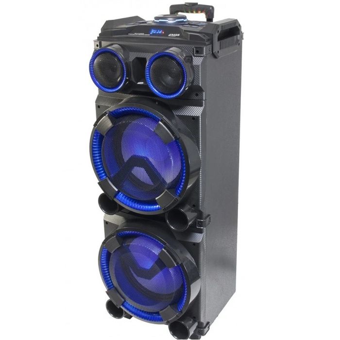 Boxa Profesionala Portabila Ibiza 2 X 12 Inch/30 Cm Bluetooth SCHIMB