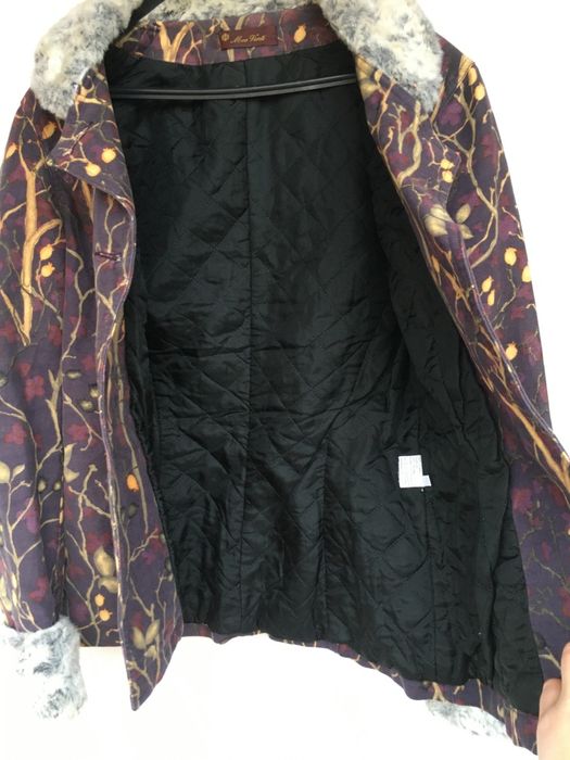 Зимно яке с пухена яка и ръкави, M