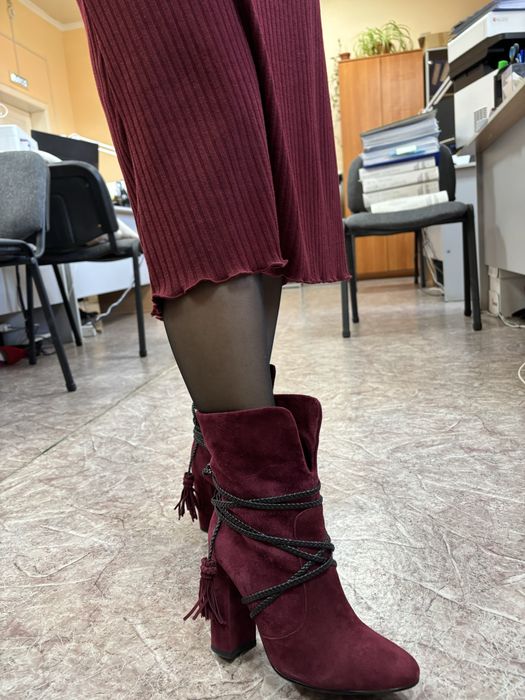 Новые сапоги демисезонные 10000тг