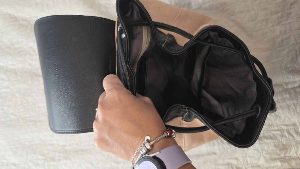 Rucsac de dama mare din piele