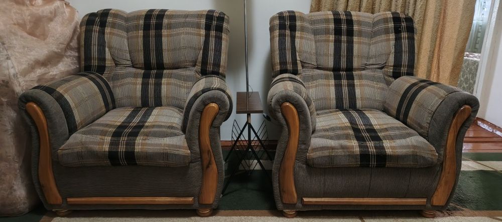 Мягкая мебель диван и кресло