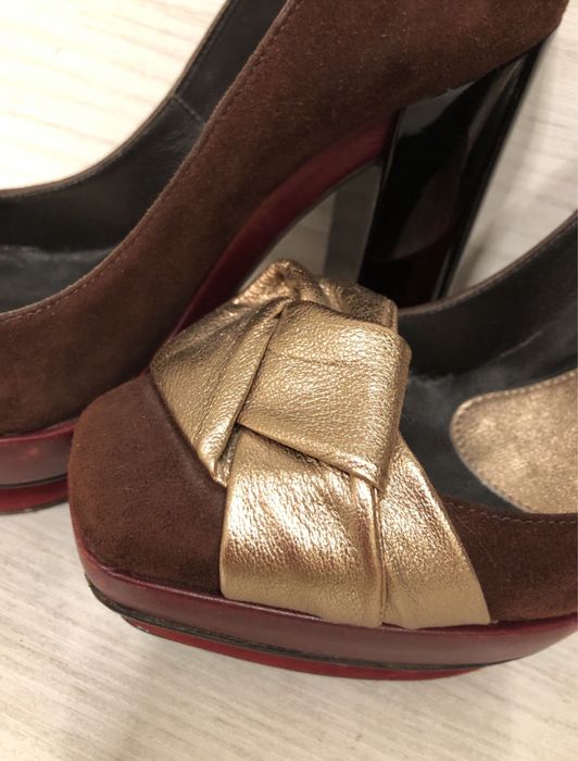 Pantofi piele Pollini, mar. 34