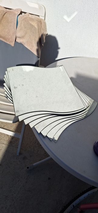 Oglinzi 8 bucăți 40x40 cm