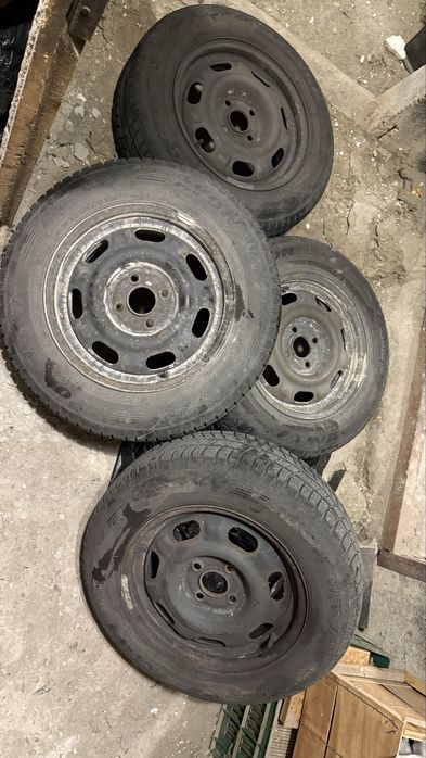 Железни джанти с гуми за VW