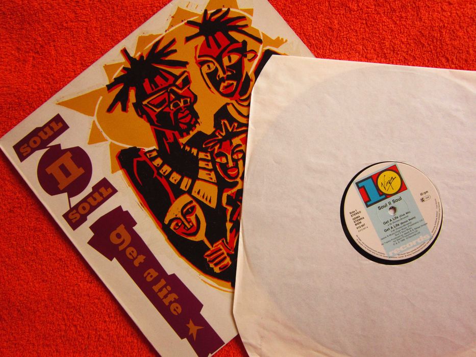 vinil rar Soul II Soul ‎-Get A Life 1989.Hip-hop,Funk Soul,Downtempo