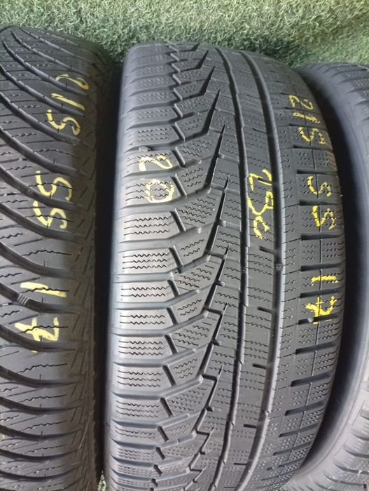 215 55 17 Hankook și Goodyear m+s