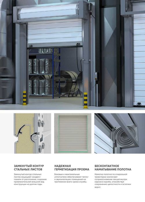 Скоростные ворота ALUTECH