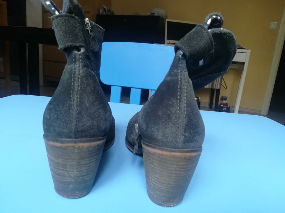 Дамски боти Tommy Hilfiger, кожа, н39