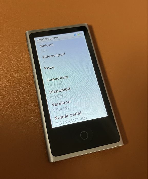iPod nano 7 (Space Grey) — Stare foarte bună