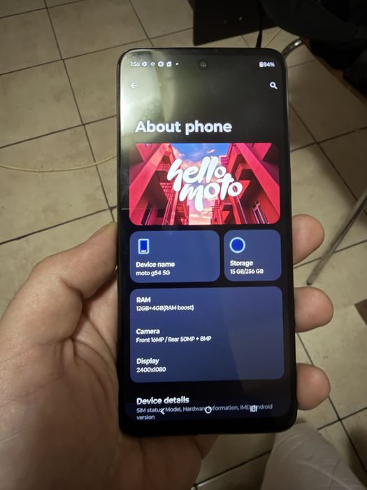 motorola g50 5g 12+4 ram 256 gb