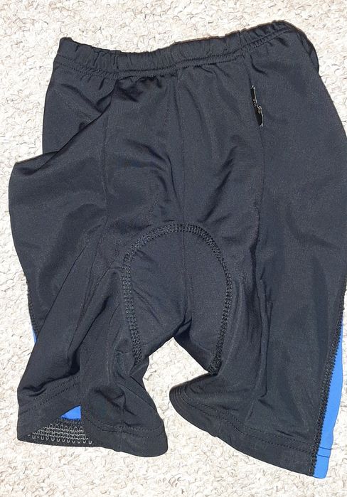 Sort ciclism albastru cu negru elastic Volrab marimea 38