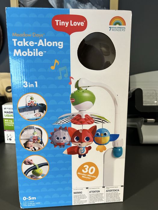 Музикална бебешка въртележка Tiny love