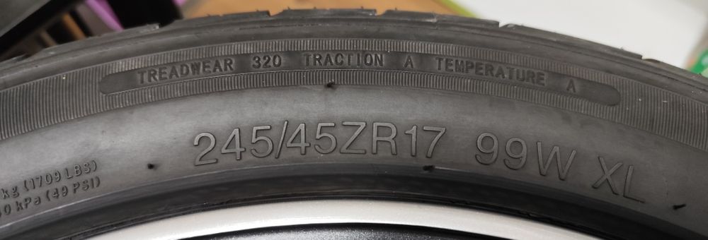 Гуми със джанти 17 цола за БМВ