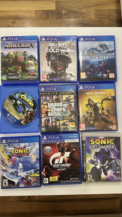 Продам диски для ps4