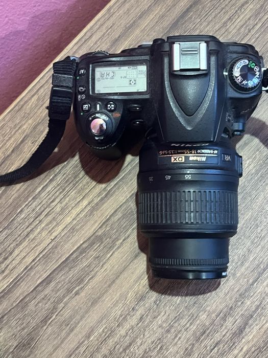 Nikon D90 + 18–55mm VR | 2 батерии | Чанта