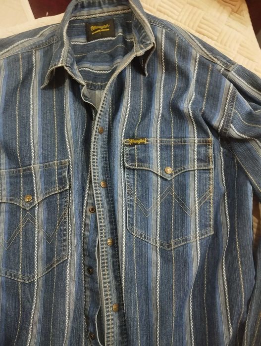 Рубаха джинсовая
