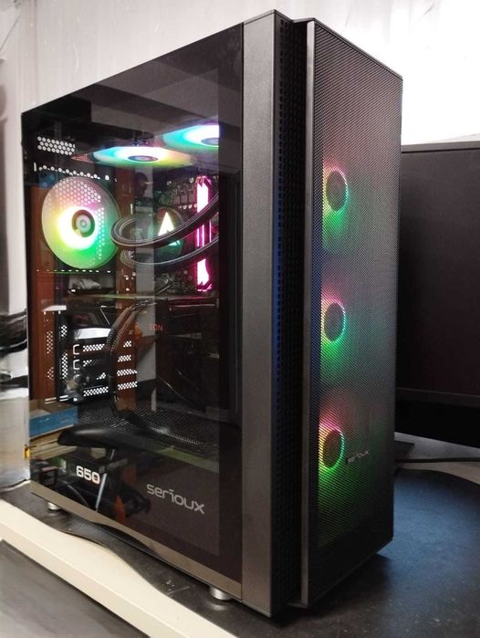 PC Gaming i7 10700k, 16gb ddr4, RX 6600, ssd 500gb nvme, hdd 1 TB