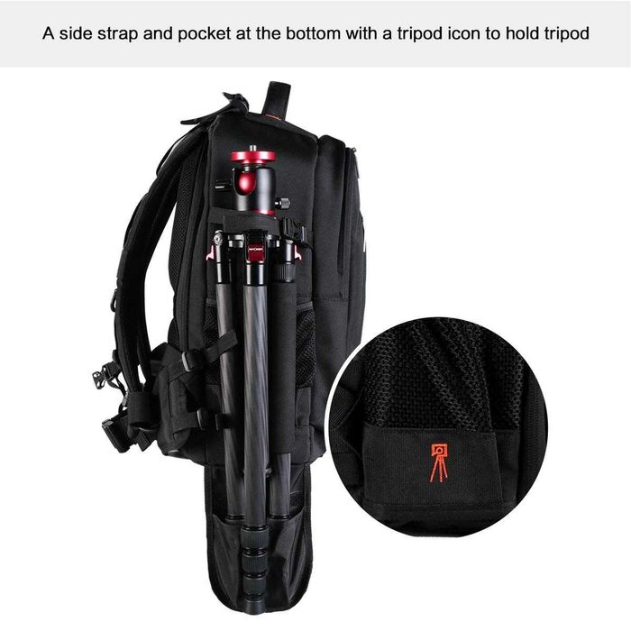 K&F Concept професионална фотографска раница KF13.025