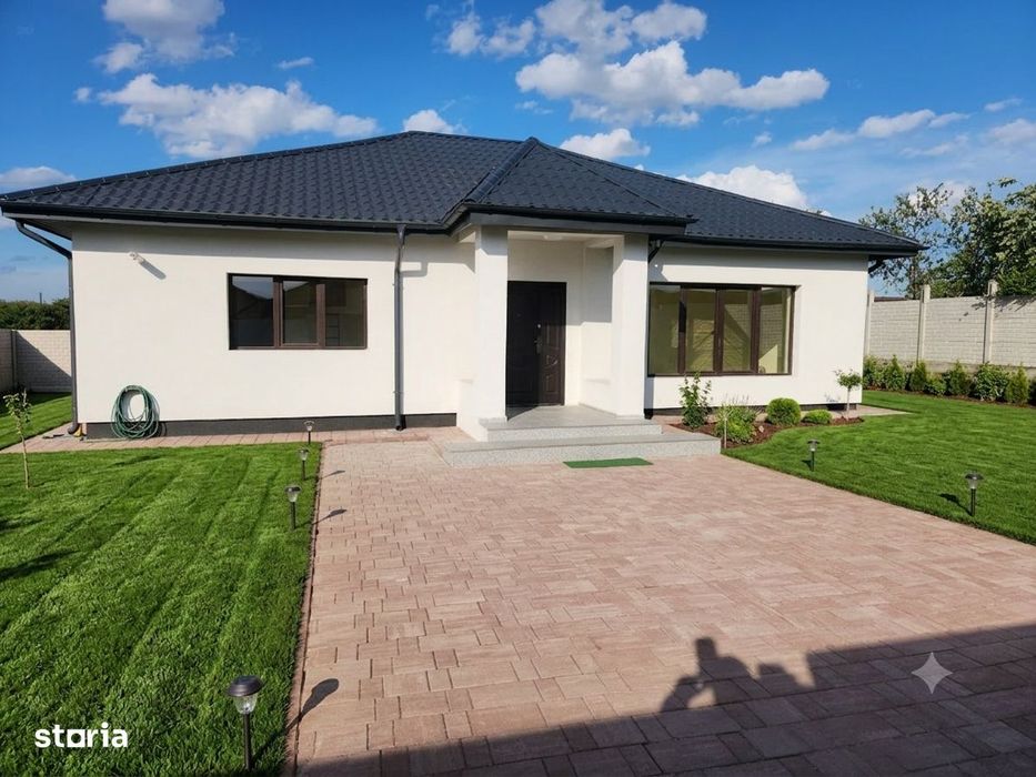 Vilă Individuală pe Parter – Clinceni | Curte  535m2 | Premium