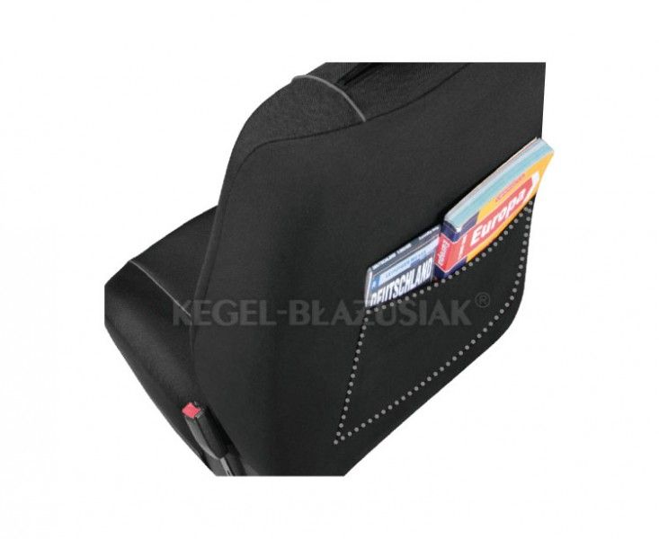 Huse scaune auto model Hermes Negru, marime L, Fata set huse auto