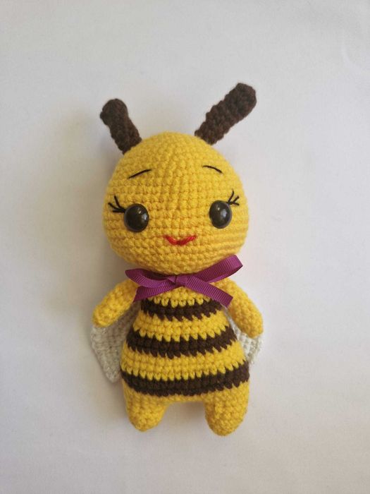 Jucarie crosetata handmade "Albinuta"