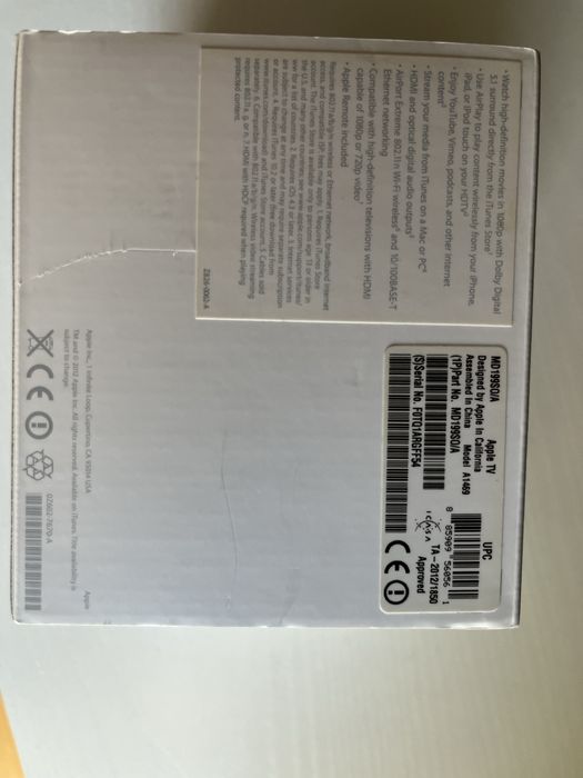 Apple Tv 1080p Md199so/A