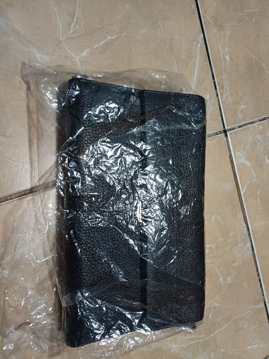 Портмоне барсетка из чистой кожи