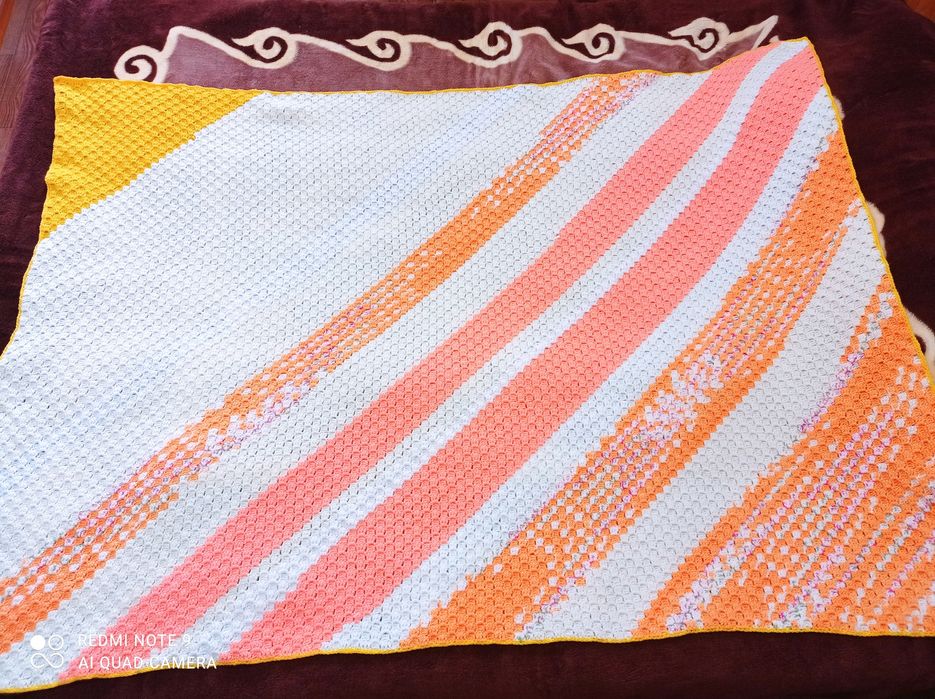 Новый плед размером 130×170 см