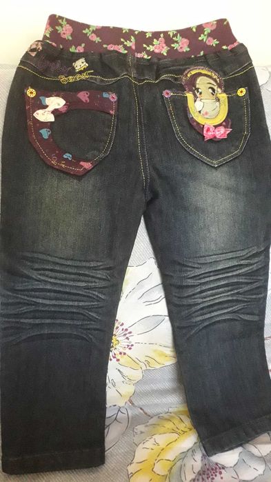 Джинсы на девочку