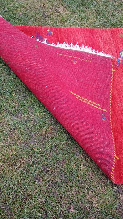 Covor lana lucrat manual