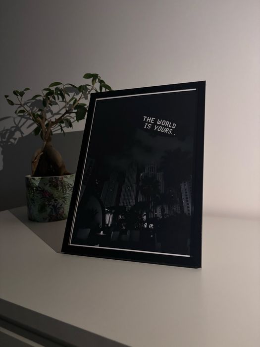 Poster The World Is Yours || Wall art