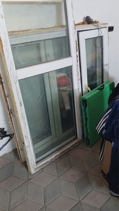 Окна и двери б/у
