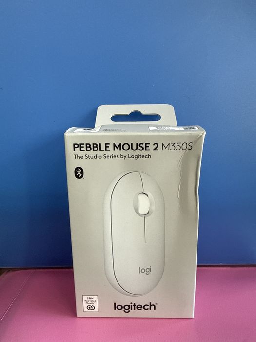 Продам мышку M350S Pebble 2 bluetooth Mouse- Tonal white