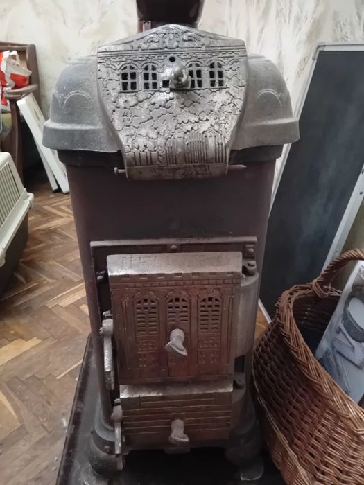 Печка на дърва в конплкт