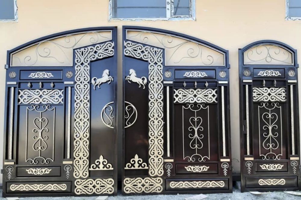 Ворота Қақпа Навес Решотка