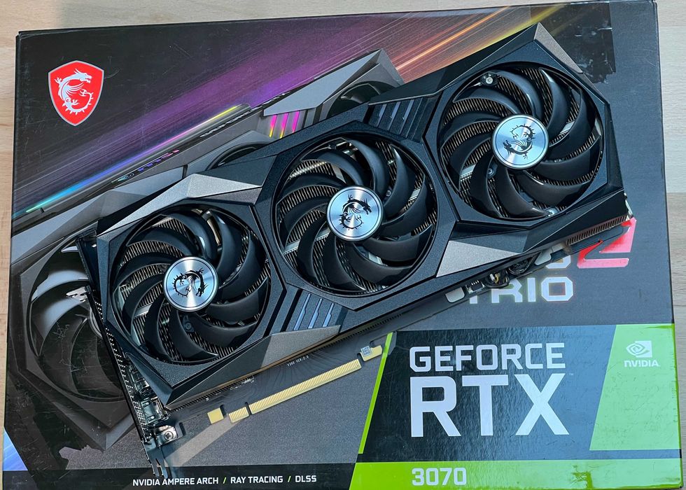 Placă video MSI GeForce RTX 3070 GAMING X TRIO 8GB