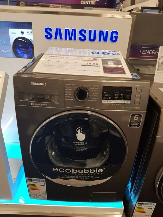 Samsung стиральная машинка 40% скидка