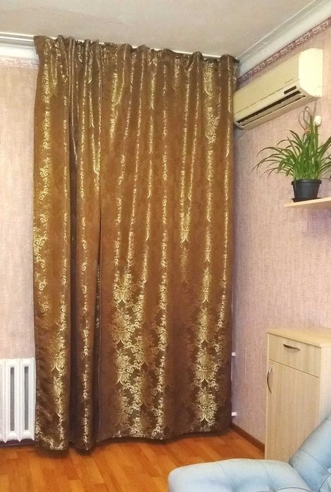 Шторы портьеры двухсторонний рисунок, плотные