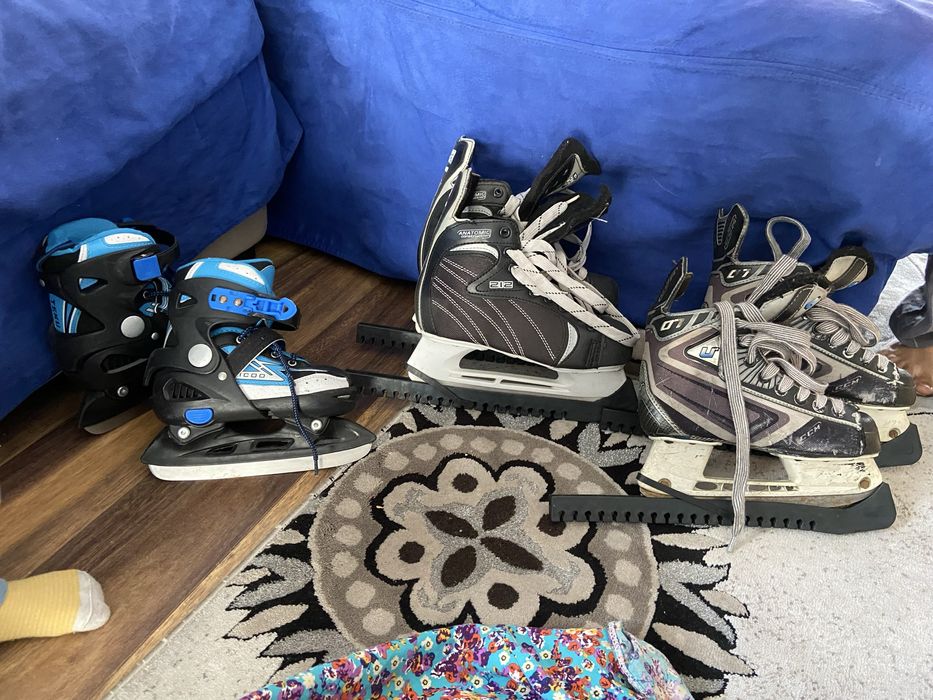 Коньки фигурные разные размеры