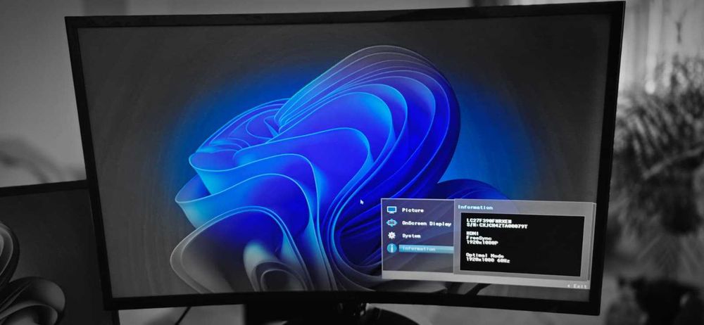 Monitor Samsung 27" curbat FHD