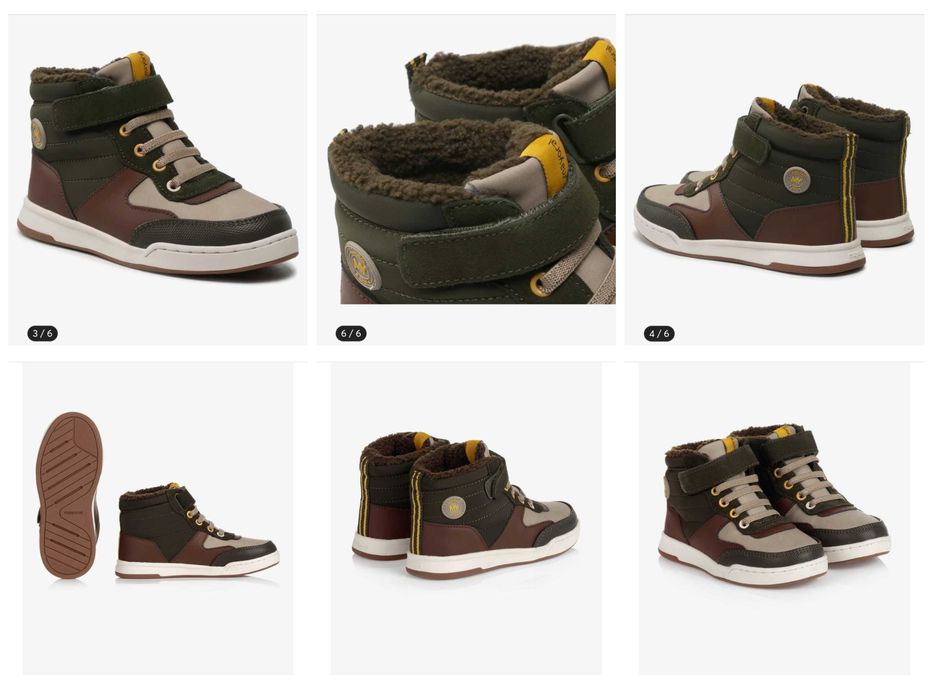 Ново Mayoral  боти за момче детски зимни обувки