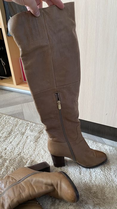 Сапоги ботфорты б/у