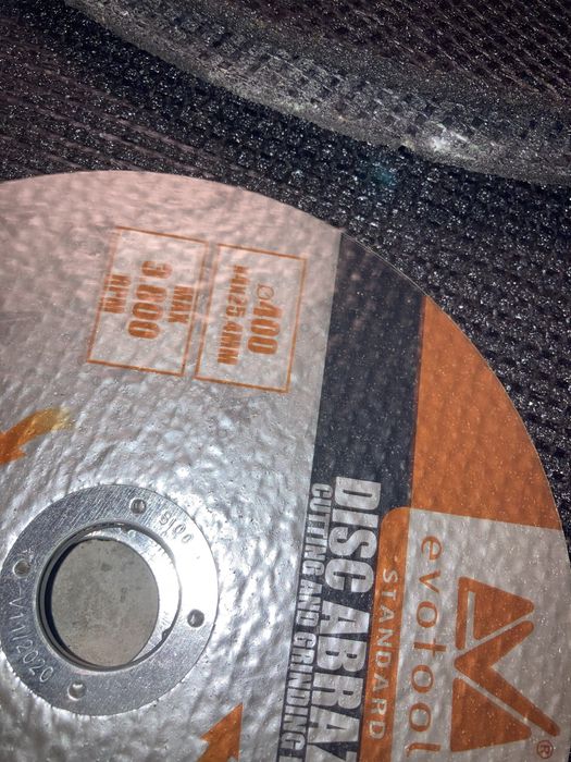 Panze Debitat italia  400x3,2x25,4mm