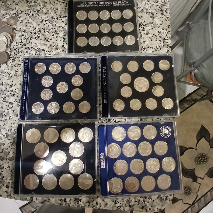 сребърни монети Испания